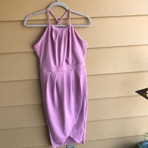 Lavender bridesmaid dress